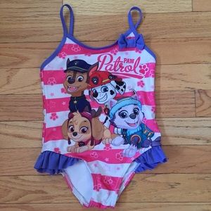 Toddler Girl Paw Patrol bathing suit